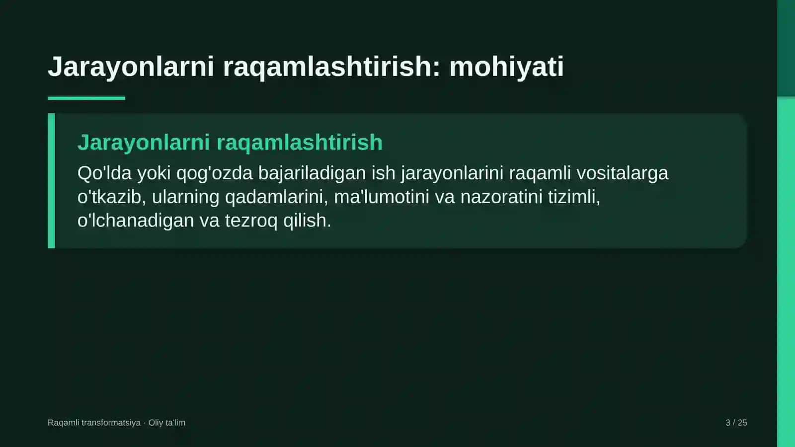 Xususiy klinikalarda jarayonlarni raqamlashtirish 3