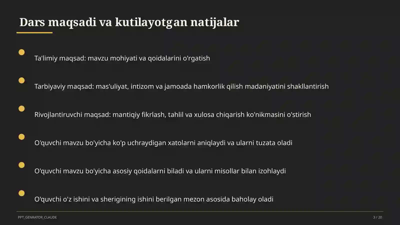 Son turkumi: sanoq va tartib sonlar (6-sinf) 3