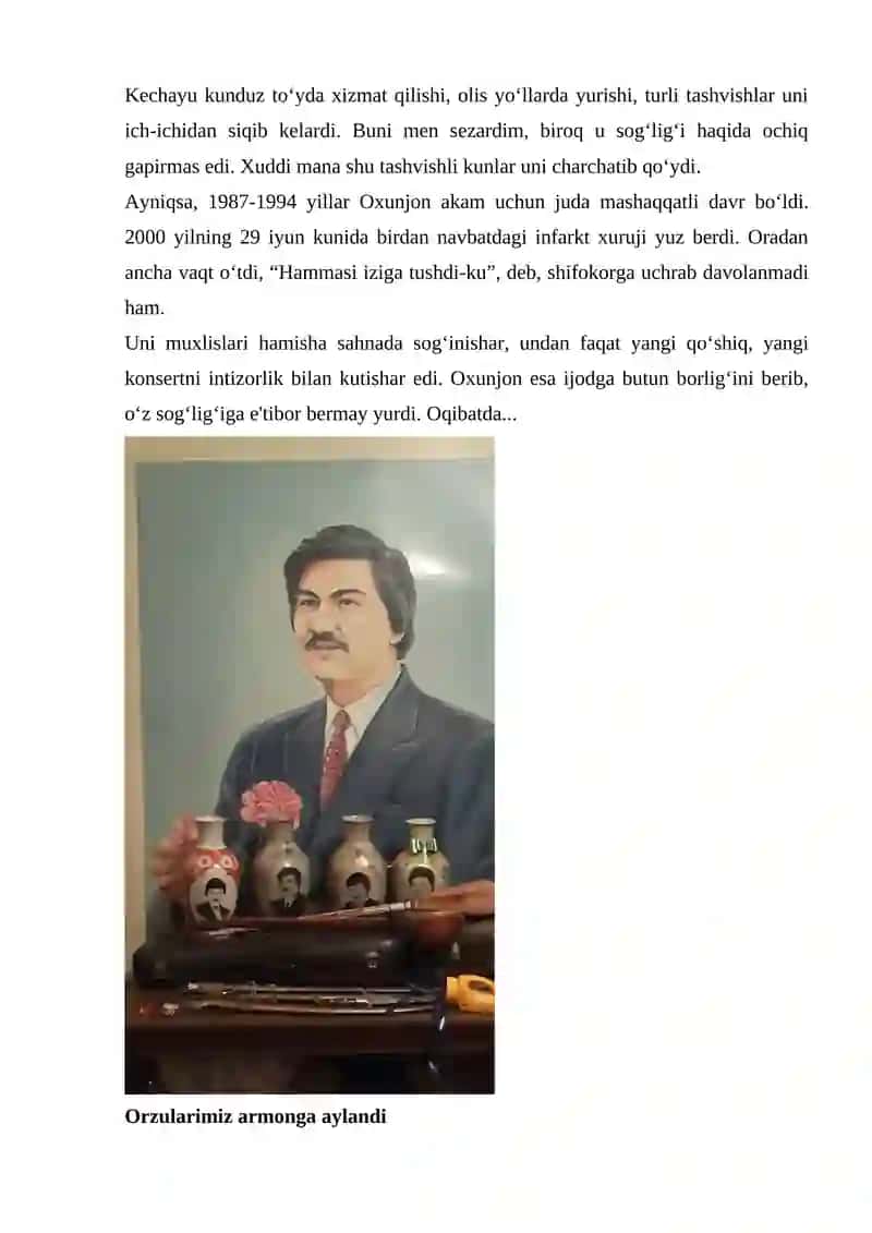 OXUNJON MADALIYEV HAYOTI VA IJODI ASARLARI TAHLILI 3