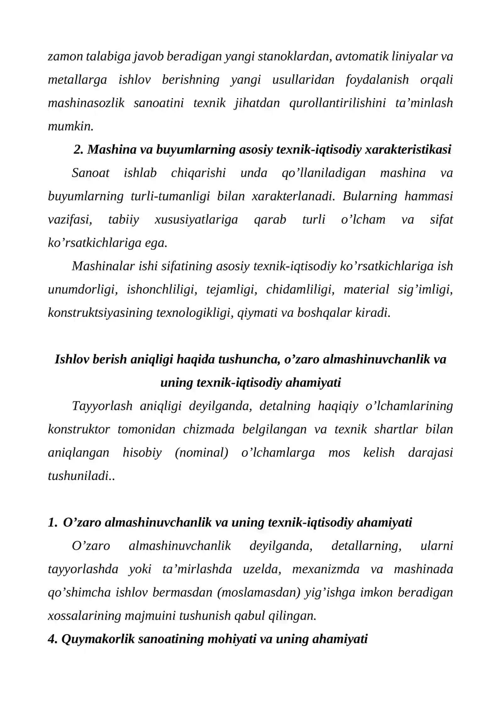 Mashinasozlik texnologiyasi asoslari 3