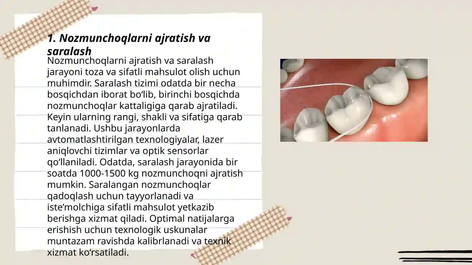 Nozmunchoqlar bilan ishlash 3