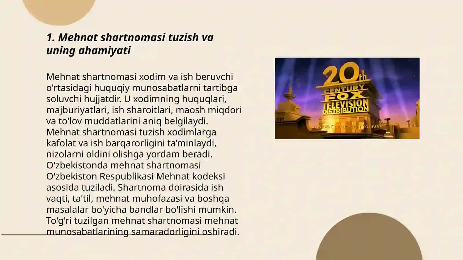 Mehnat shartnomasi tuzish va uning ahamiyati 3