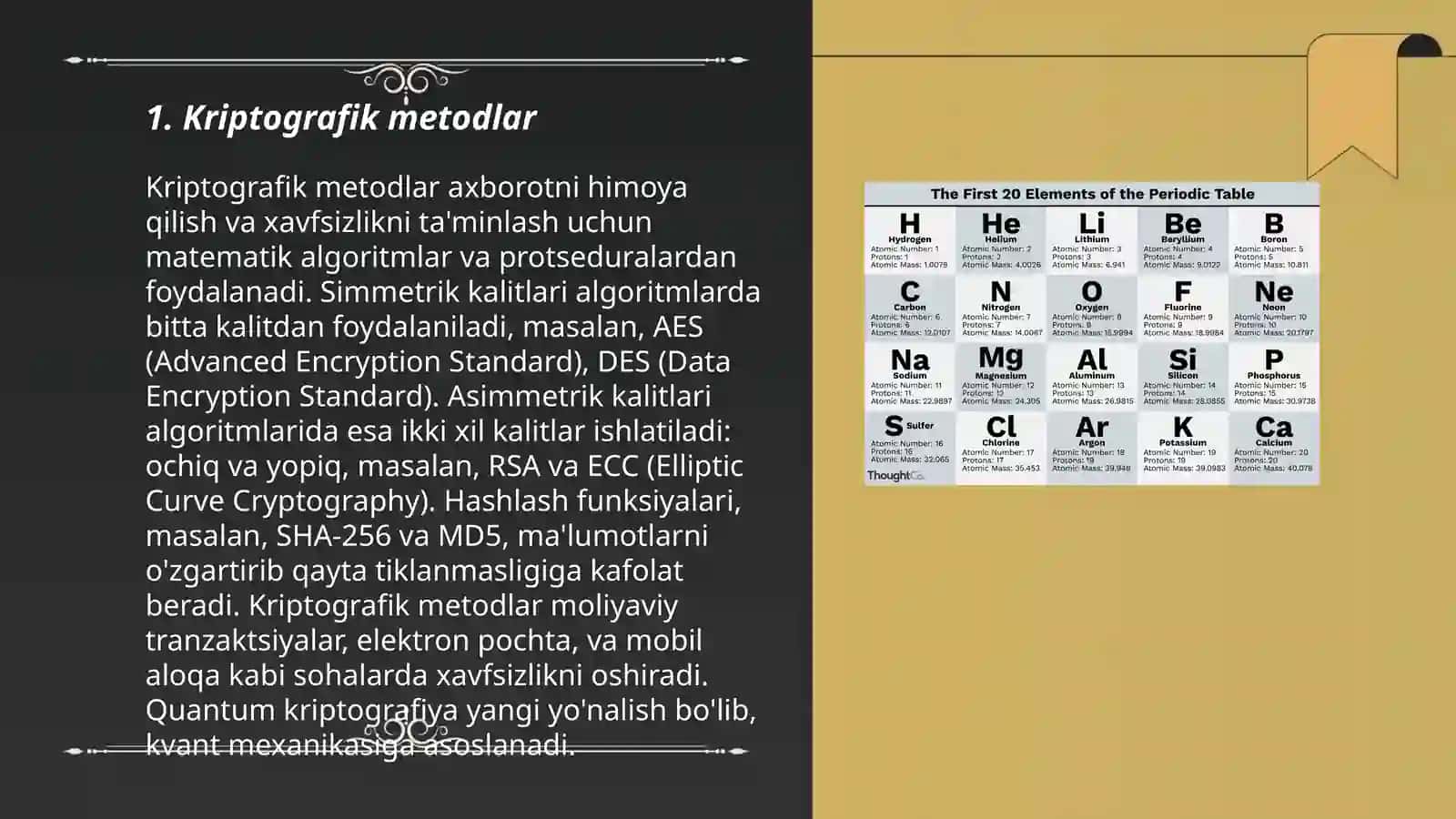 Kriptografik metodlar 3