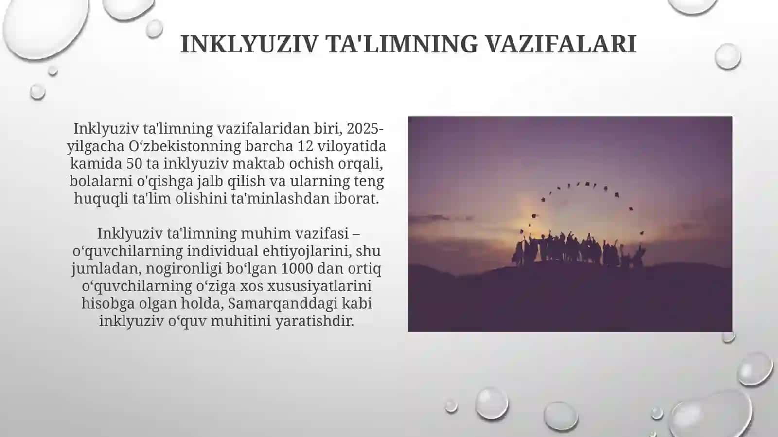 Inklyuziv ta'limning maqsadlari va vazifalari 3