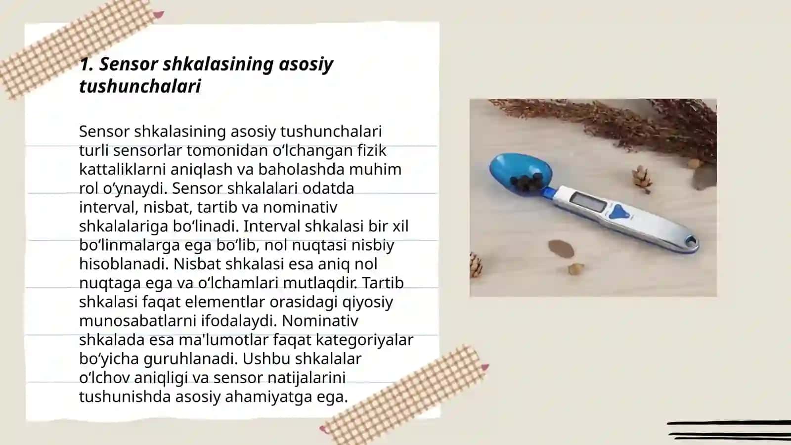 Sensor shkalalar 3