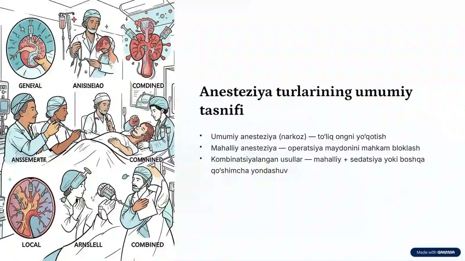 Og‘riqsizlantirish (Anesteziya) 3
