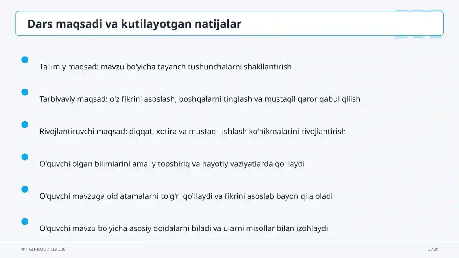 Algebraik kasrlar va ular ustida amallar (8-sinf) 3