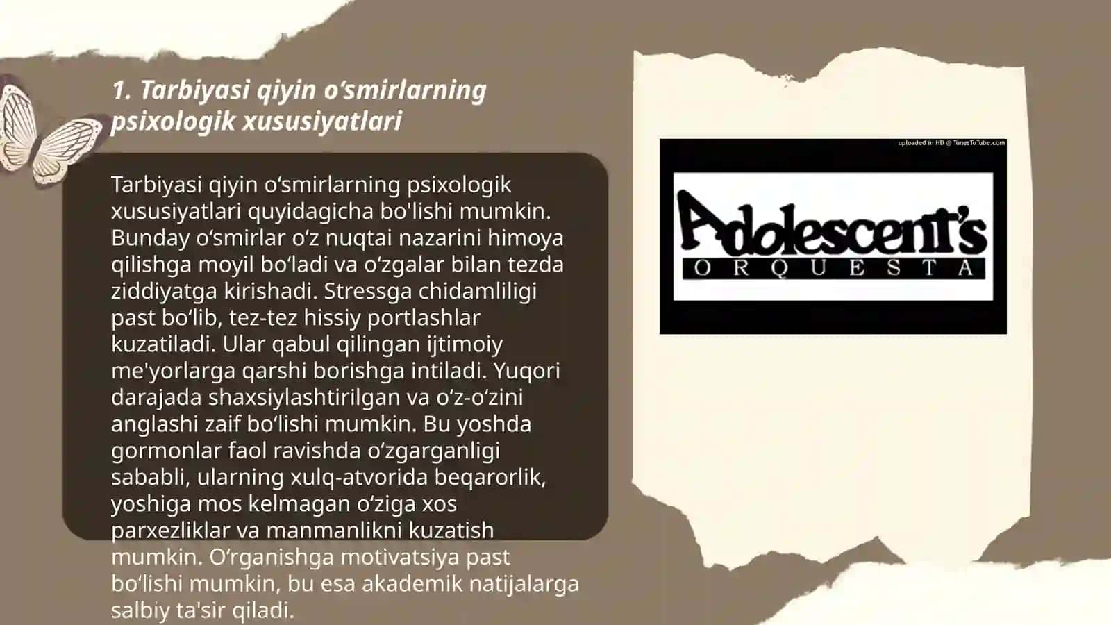 Tarbiyasi qiyin o‘smirlar 3
