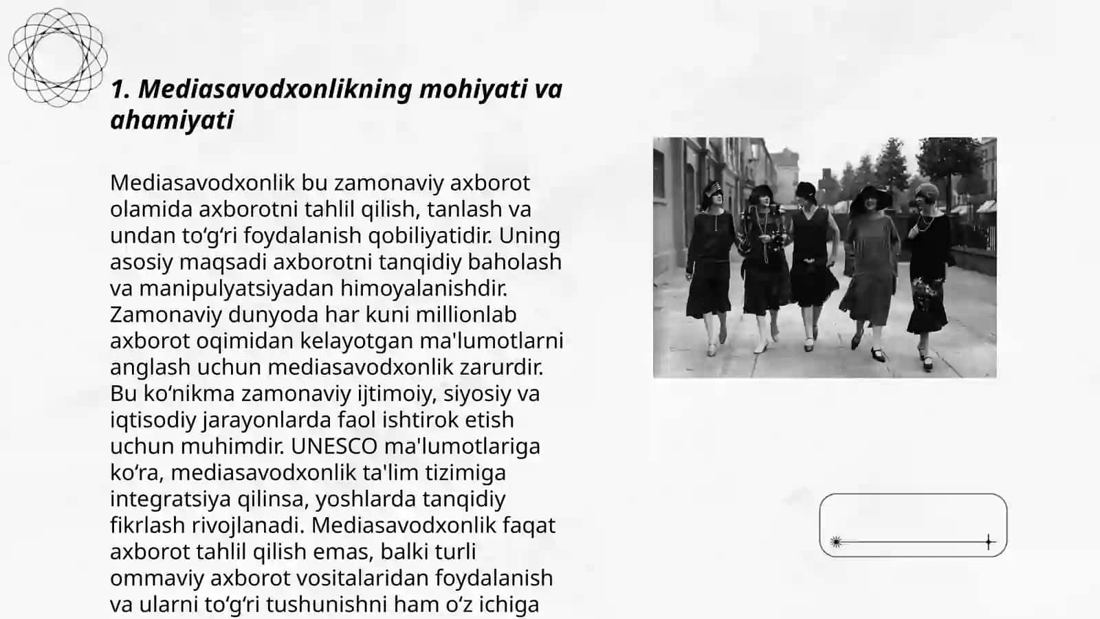 Mediasavodxonlik va axborot madaniyati fanining predmeti hamda uning tarixiy evolyutsiyasi 3