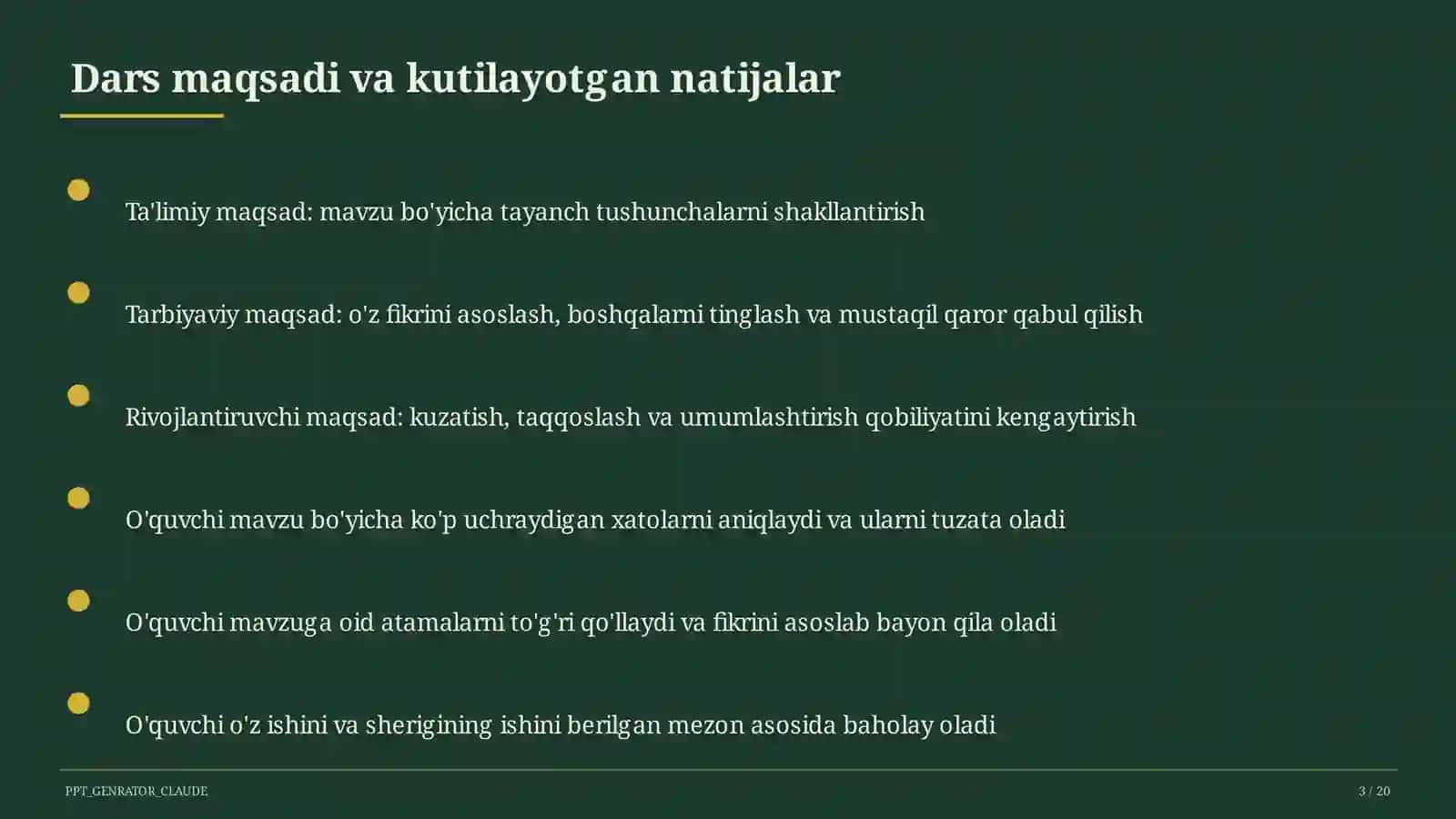 Sinf soati va tarbiyaviy tadbirlar 3