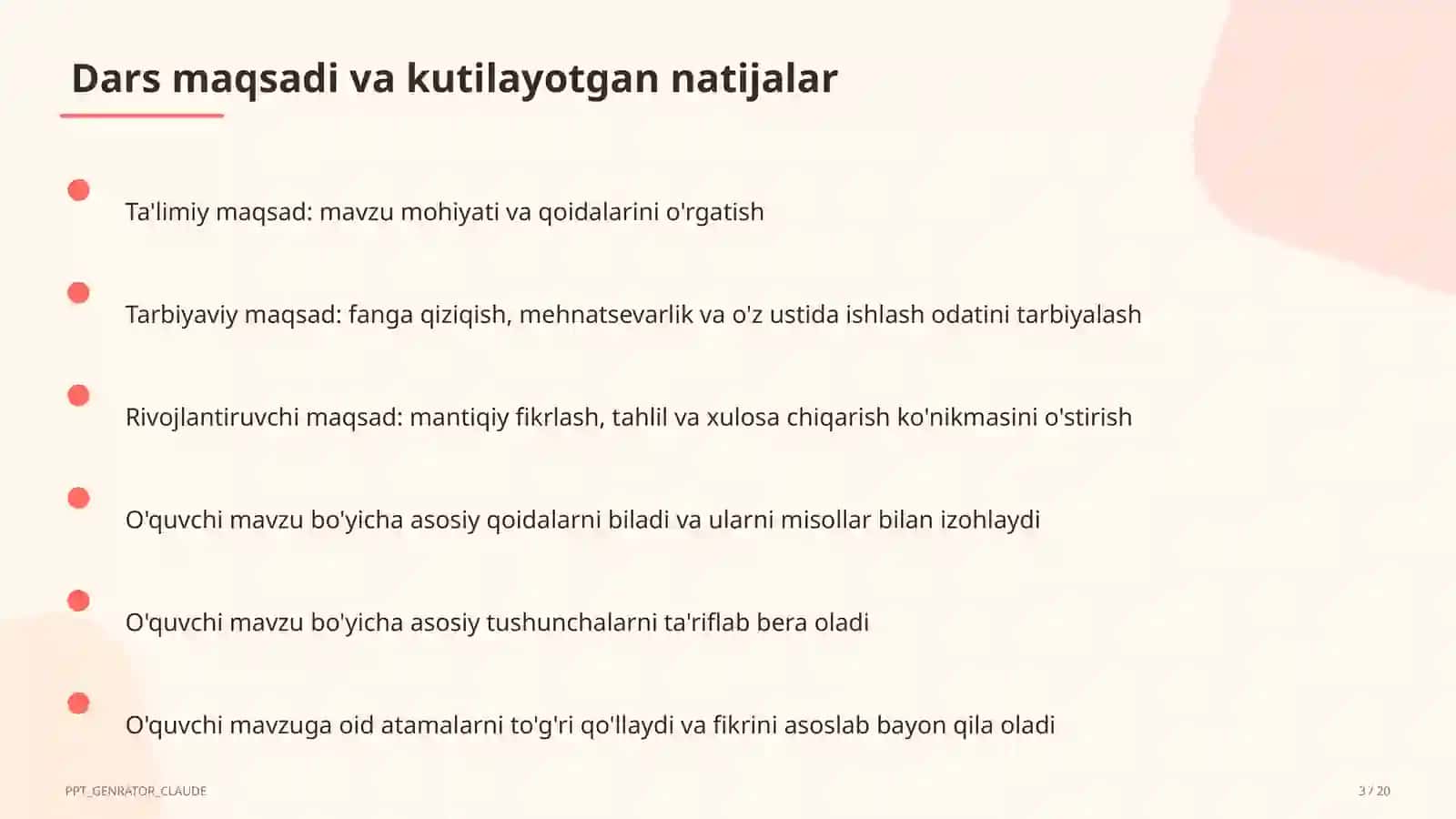 O'zbekiston aholisi va demografik jarayonlar (9-sinf) 3