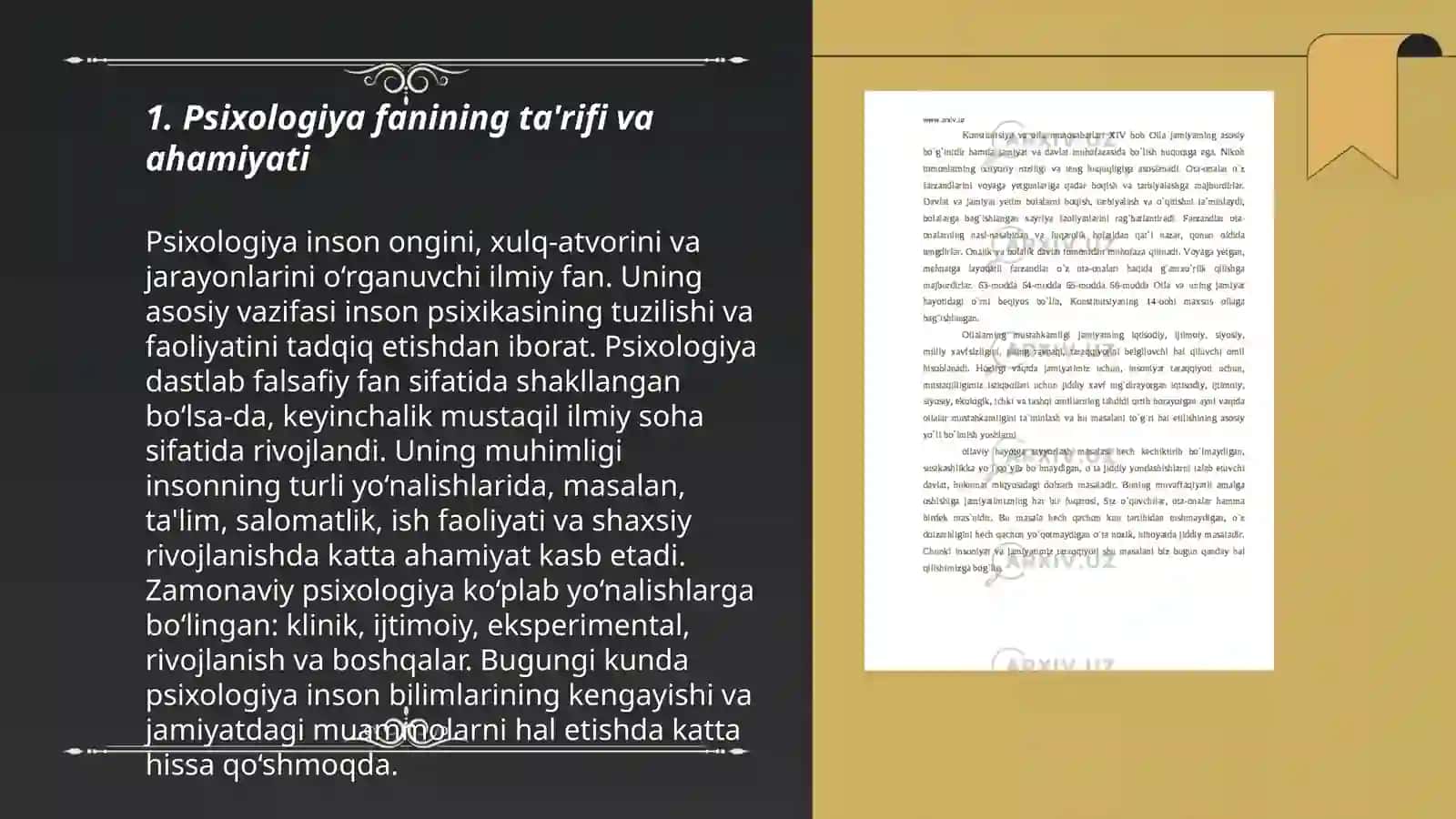 Psixologiya faning maqsadi va vazifalari 3