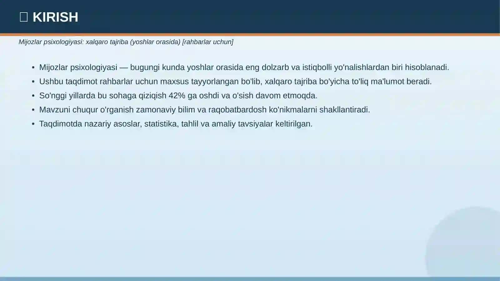 MIJOZLAR PSIXOLOGIYASI 3