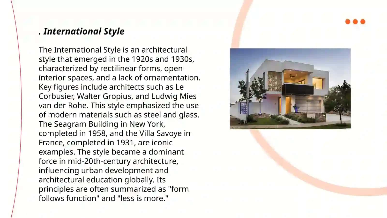 Modern architecture 3