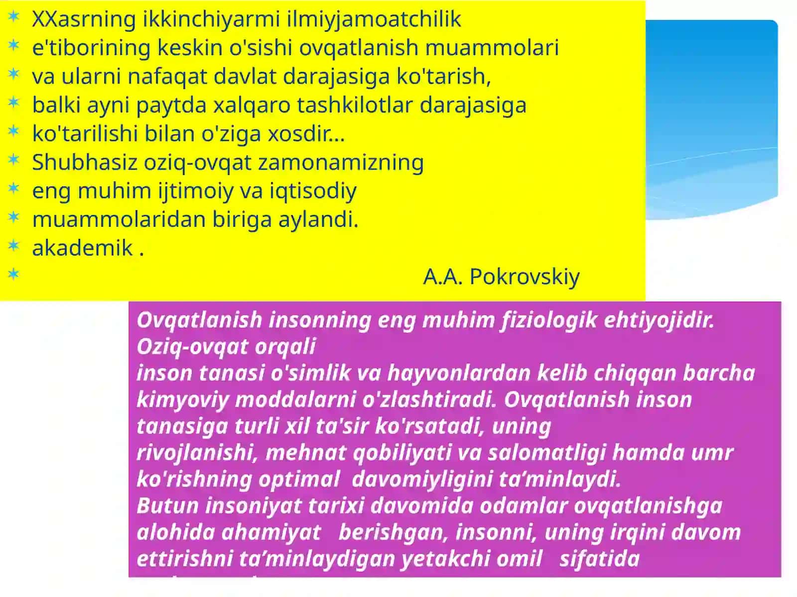 Absalamova Marjona gigiyena, harbiy gigiyena 3