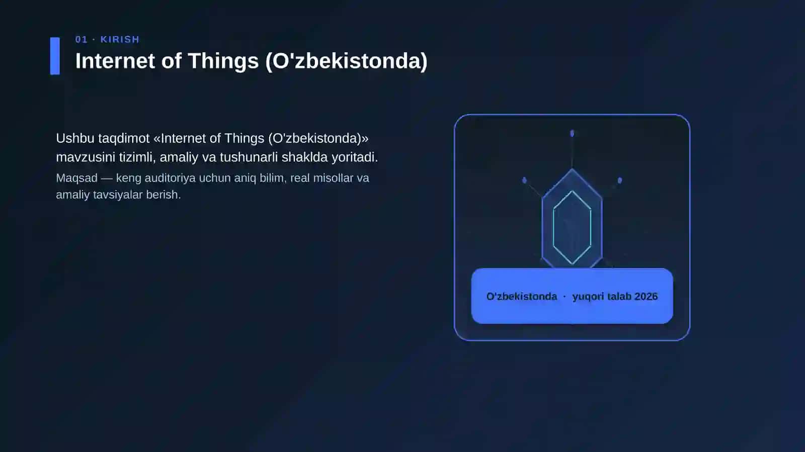 Internet of Things (O'zbekistonda) 3