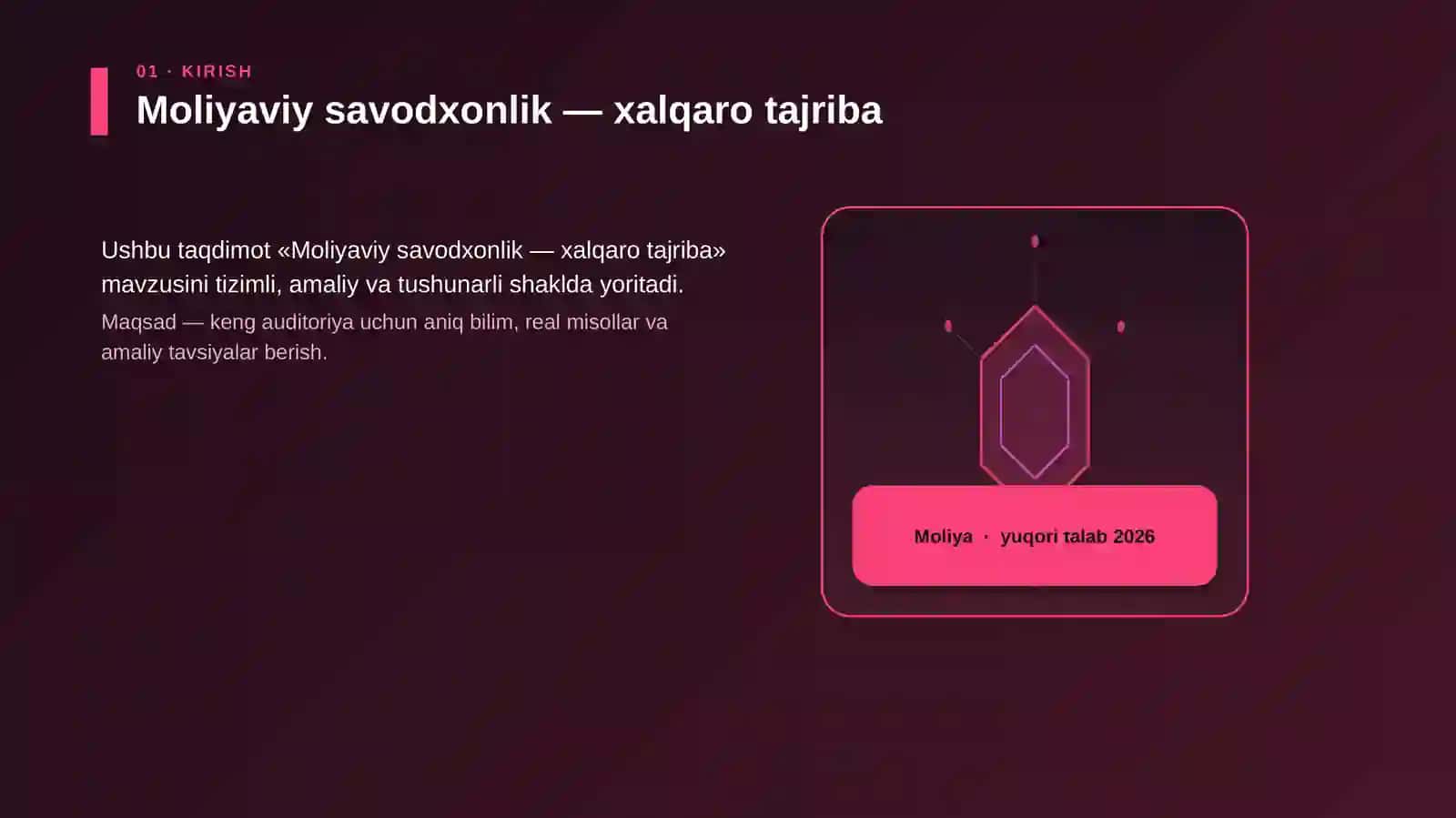 Moliyaviy savodxonlik — xalqaro tajriba 3
