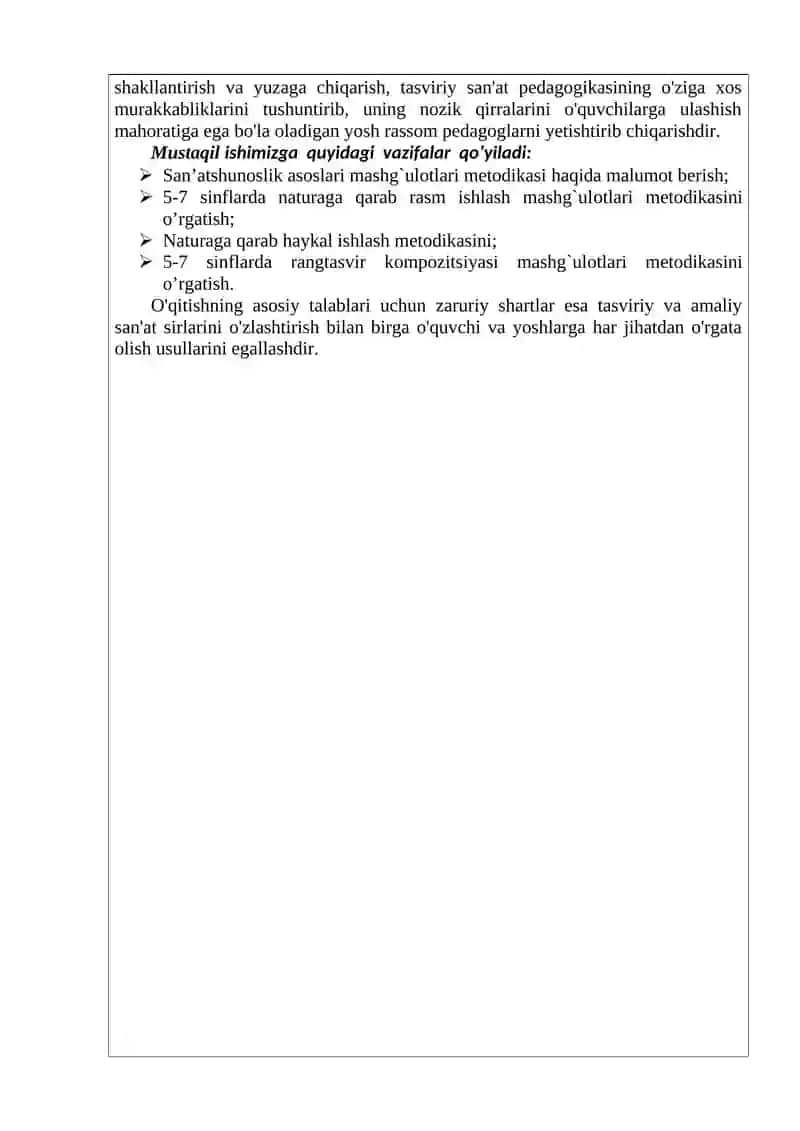 Tasviriy san'at metodikasi 3