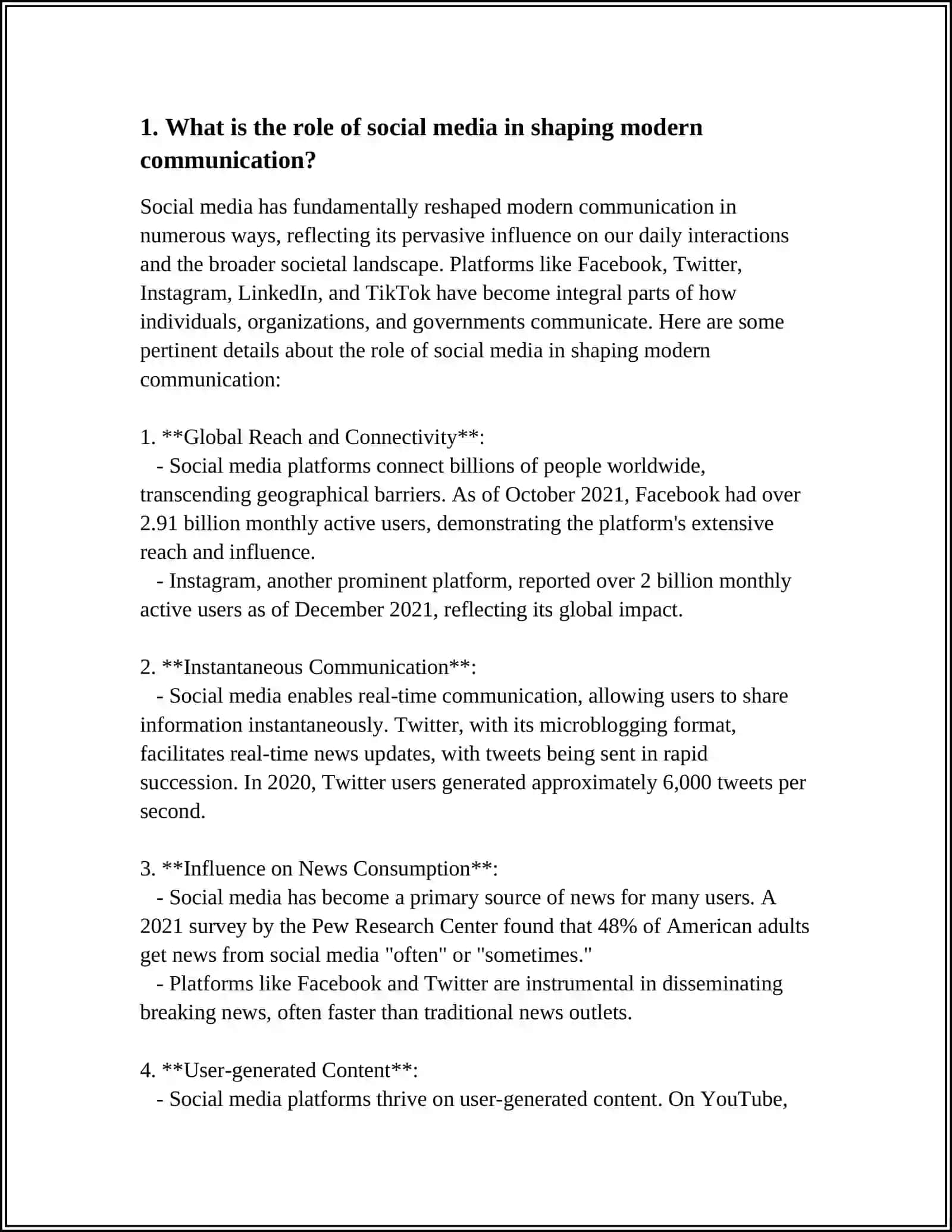 IMPACT OF SOCIAL MEDIA ON SOCIETY 3