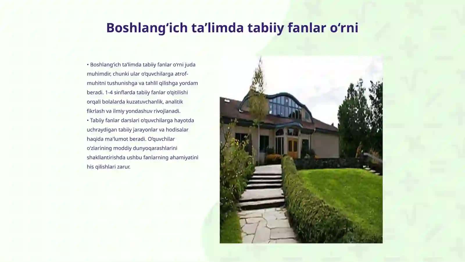 Boshlang‘ich ta’limda tabiiy fanlar o‘rni 3