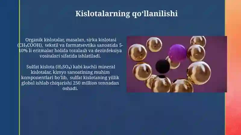 Tabiiy va sintetik kislotalar 3