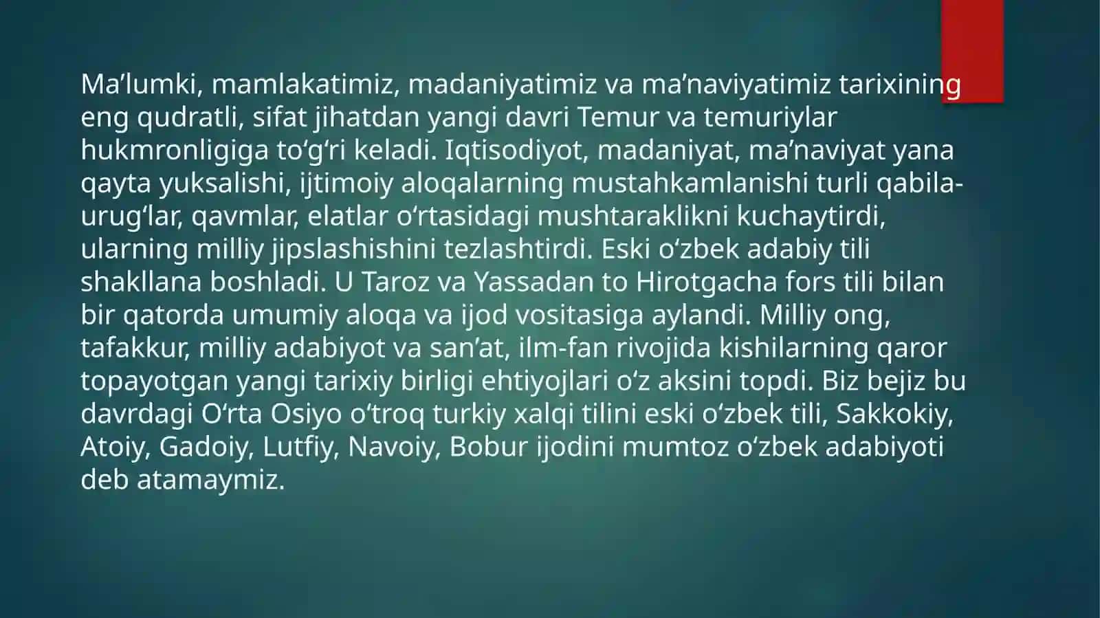 Temuriylar davri ta'lim tarbiyasi 3