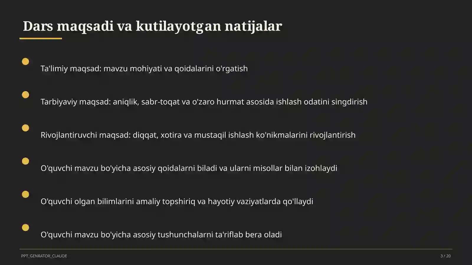 Tabaqalashtirilgan ta'lim: differensiatsiya 3