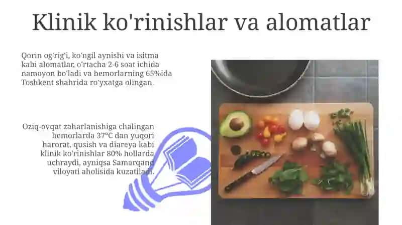 Oziq-ovqat zaharlanishi hollari tahlili 3
