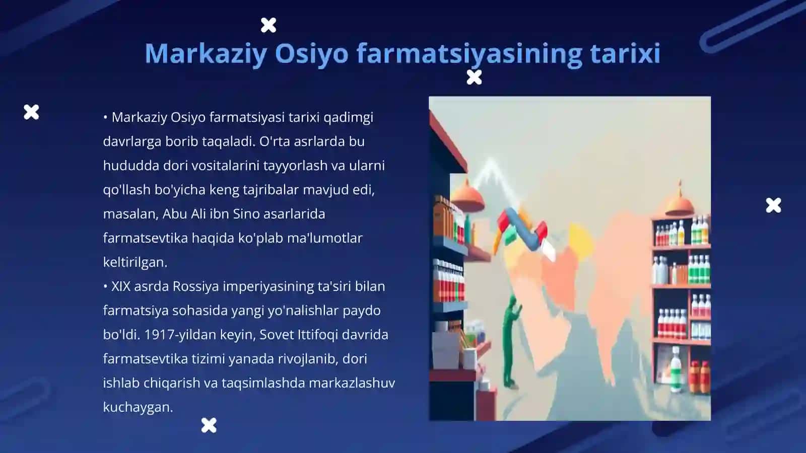 Markaziy Osiyo davlatlarida farmatsiyani rivojlanishi 3