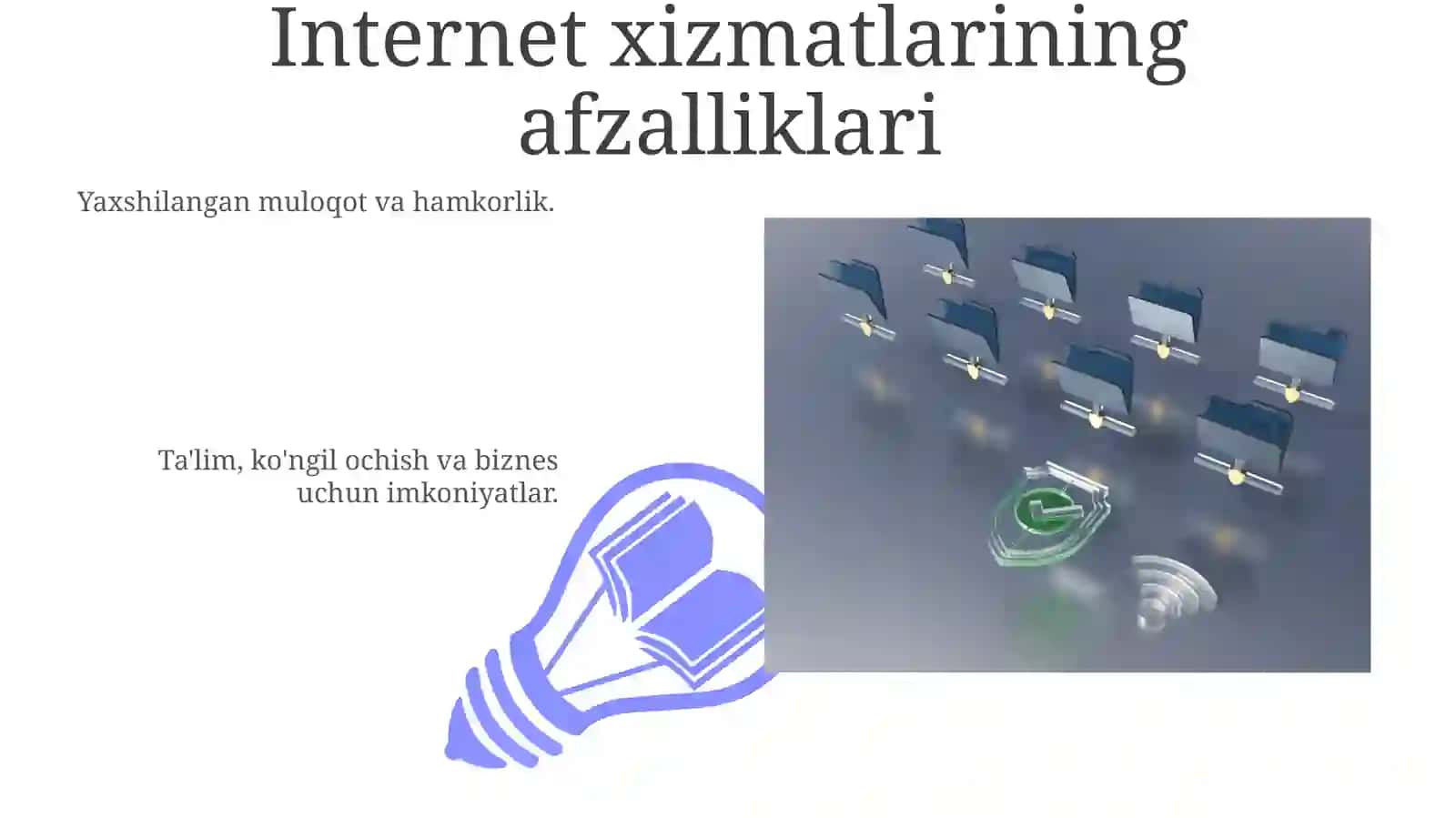 Internet xizmatlari (fayl almashish, kompyuterni masofadan boshqarish) 3