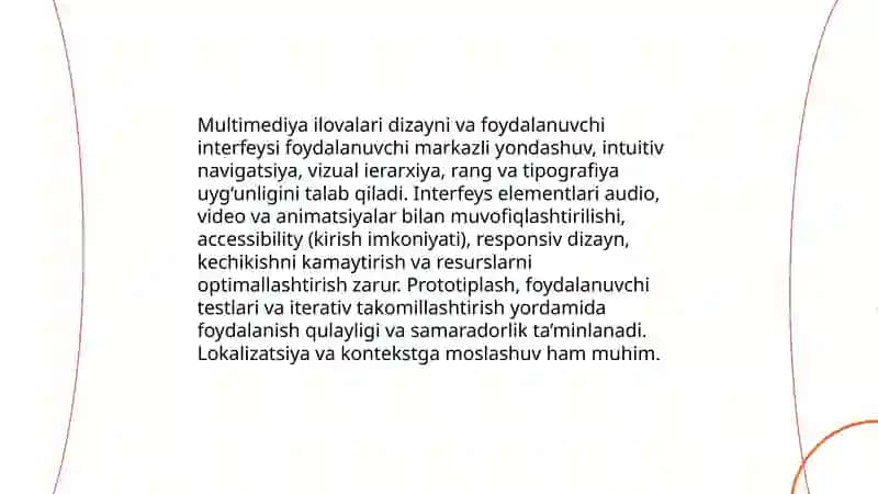Multimediya ilovalari yaratish texnologiyasi 3