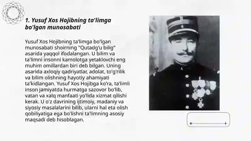 Yusuf Xos Hojib va Mahmud Qoshg‘ariyning pedagogik qarashlari 3