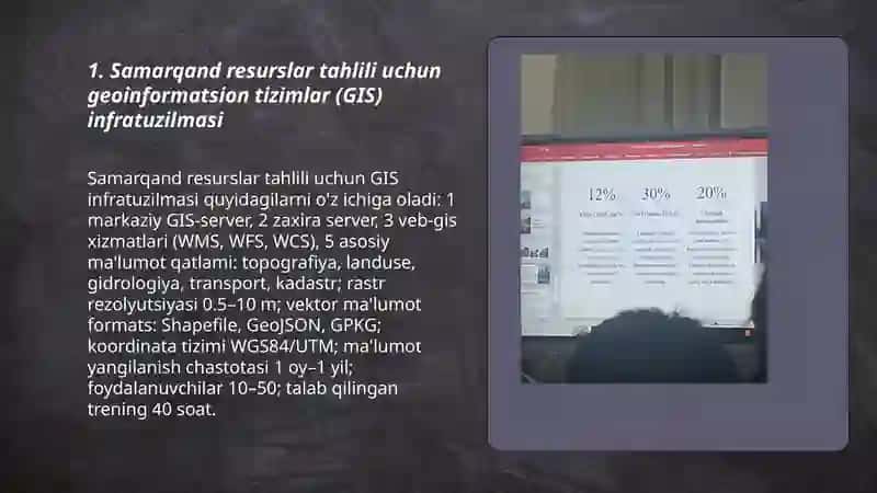 Samarqand resurslar tahlili infratuzilmasi 3