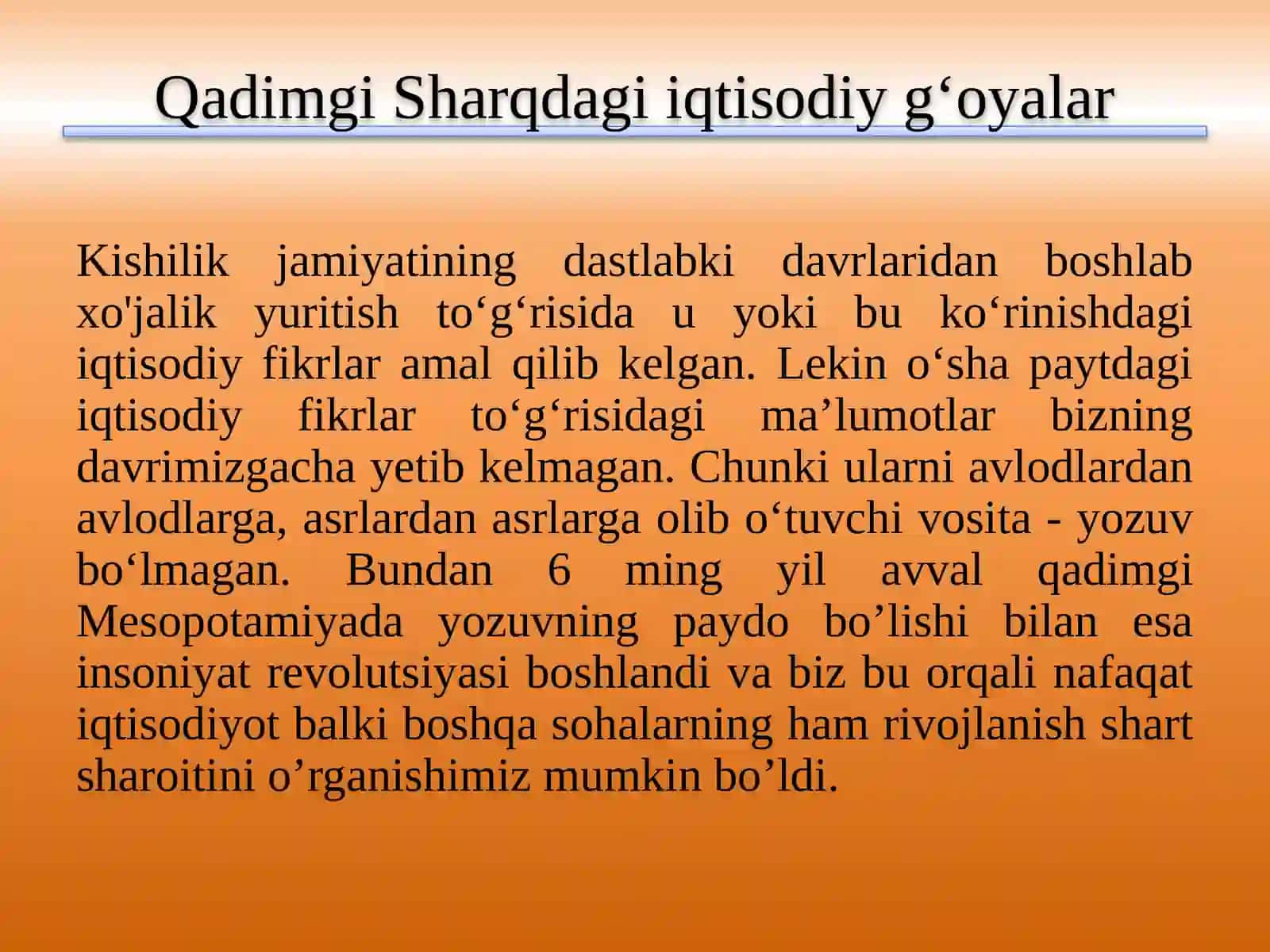 Qiymati Va Qimmati Olg'a 3