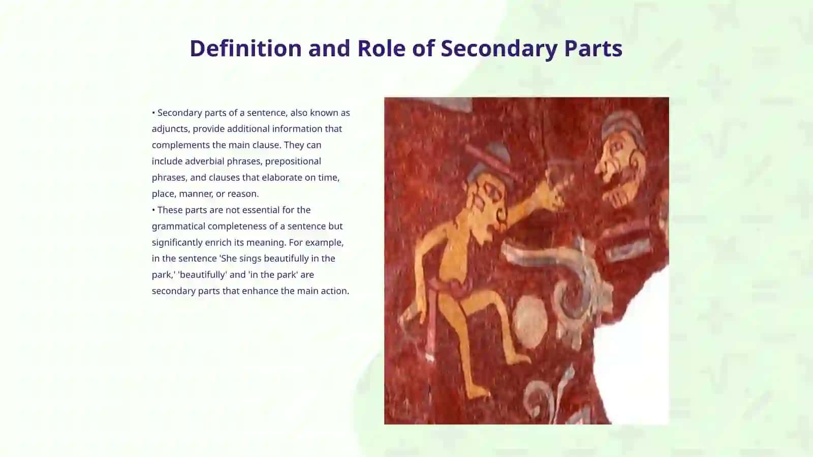 Secondary Parts of the Sentence 3