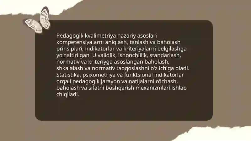 Pedagogik kvalimetriya tizimi, yangi va eng yangi rivojlanish davri 3
