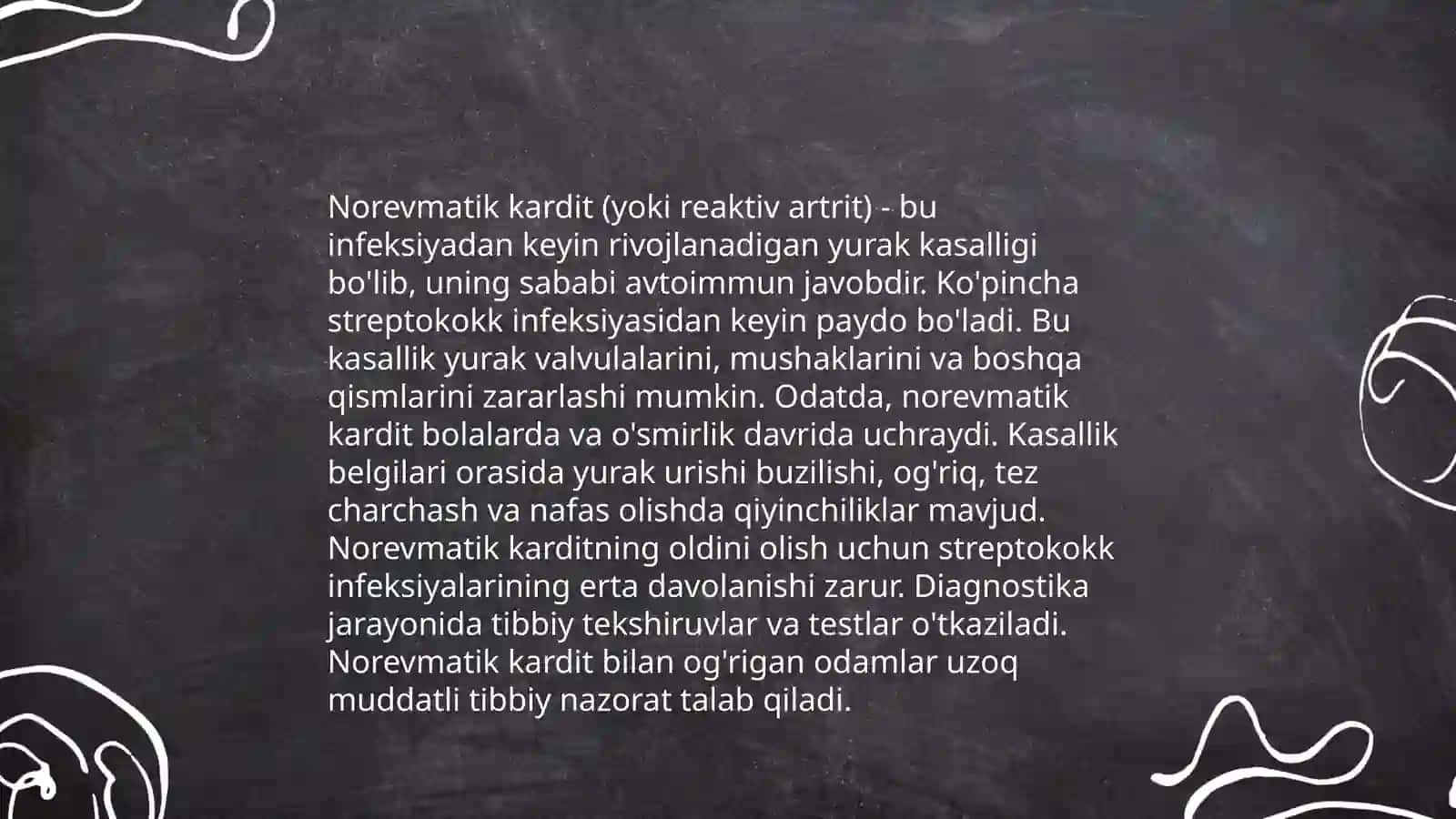 Norevmatik karditlar 3