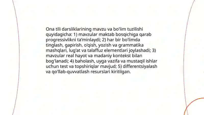 Ona tili darsliklari va ularning mazmuni 3