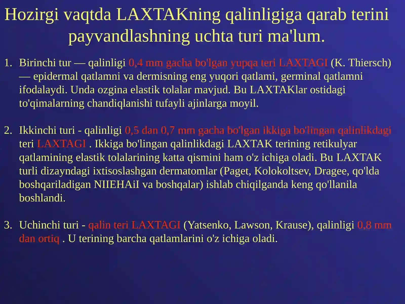 TO'QIMATRANSPLANTASIYASI 3