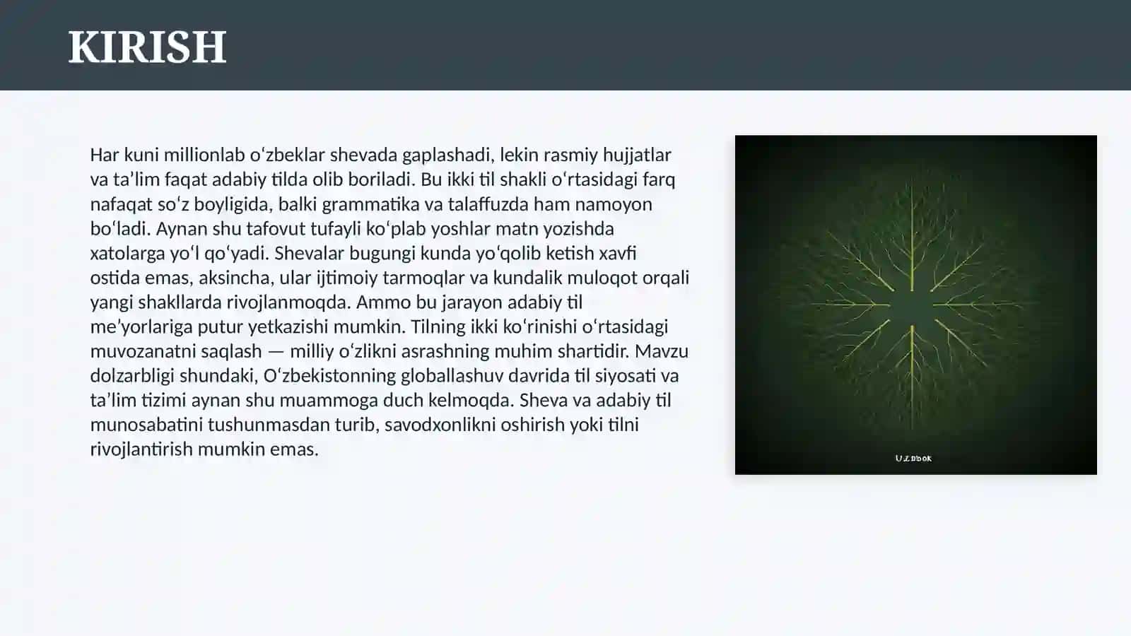 HOZIRGI O'ZBEK ADABIY TILI VA SHEVALAR 3