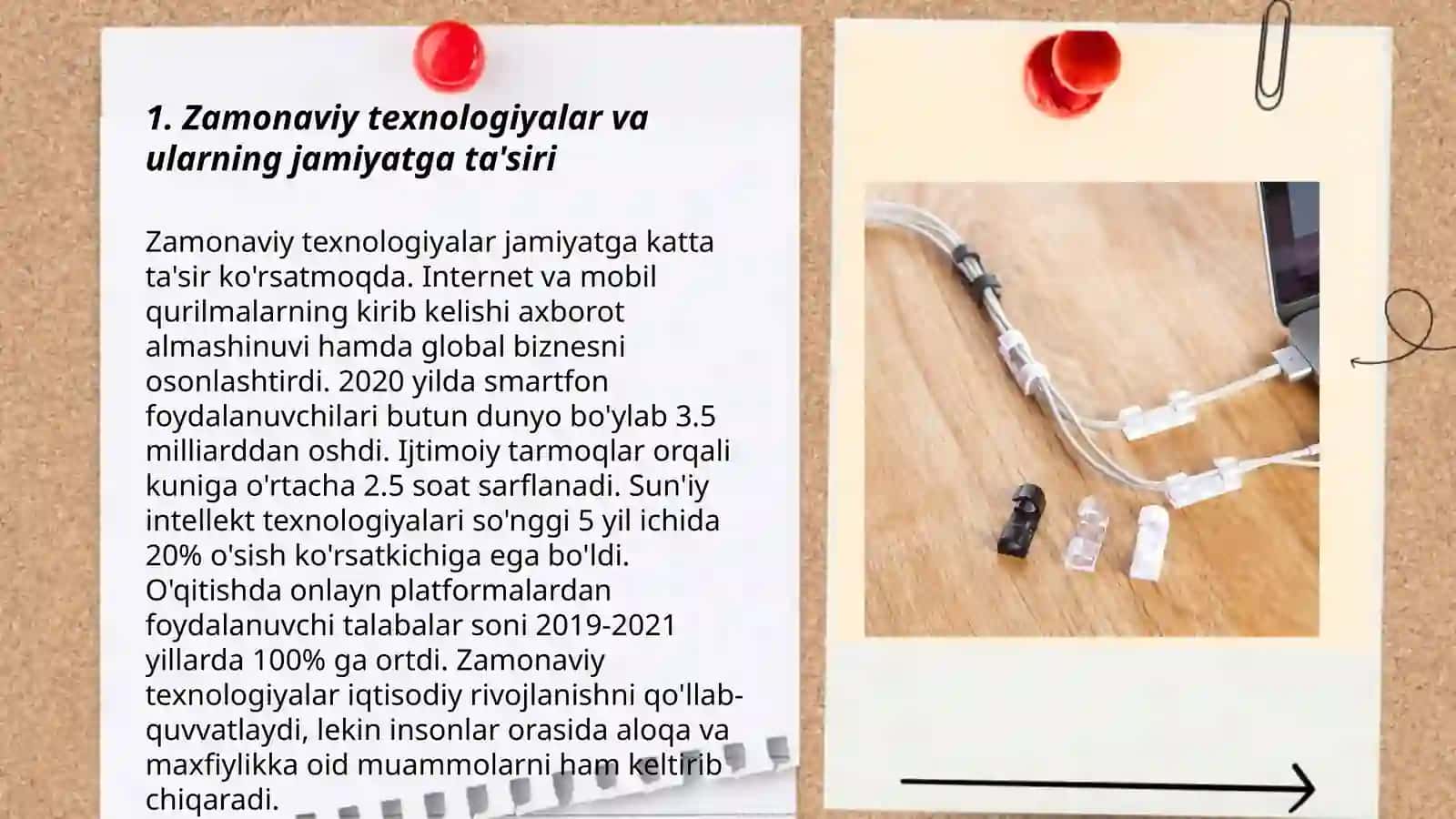 Texnologiya fani bilan bogliq tadbirlarini tashkil etish 3