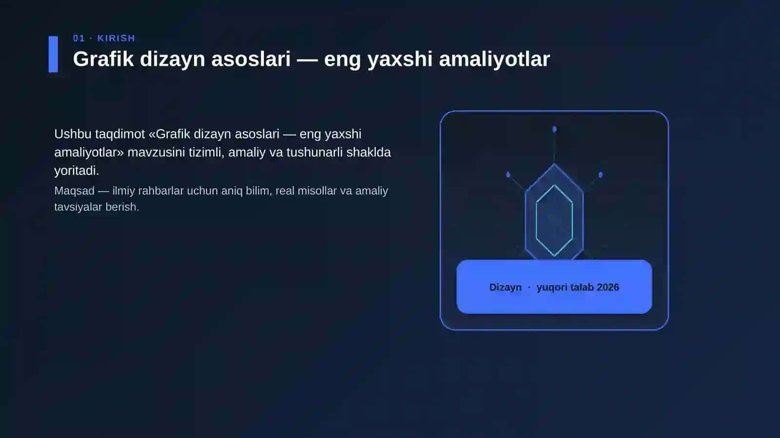 Grafik dizayn asoslari — eng yaxshi amaliyotlar 3