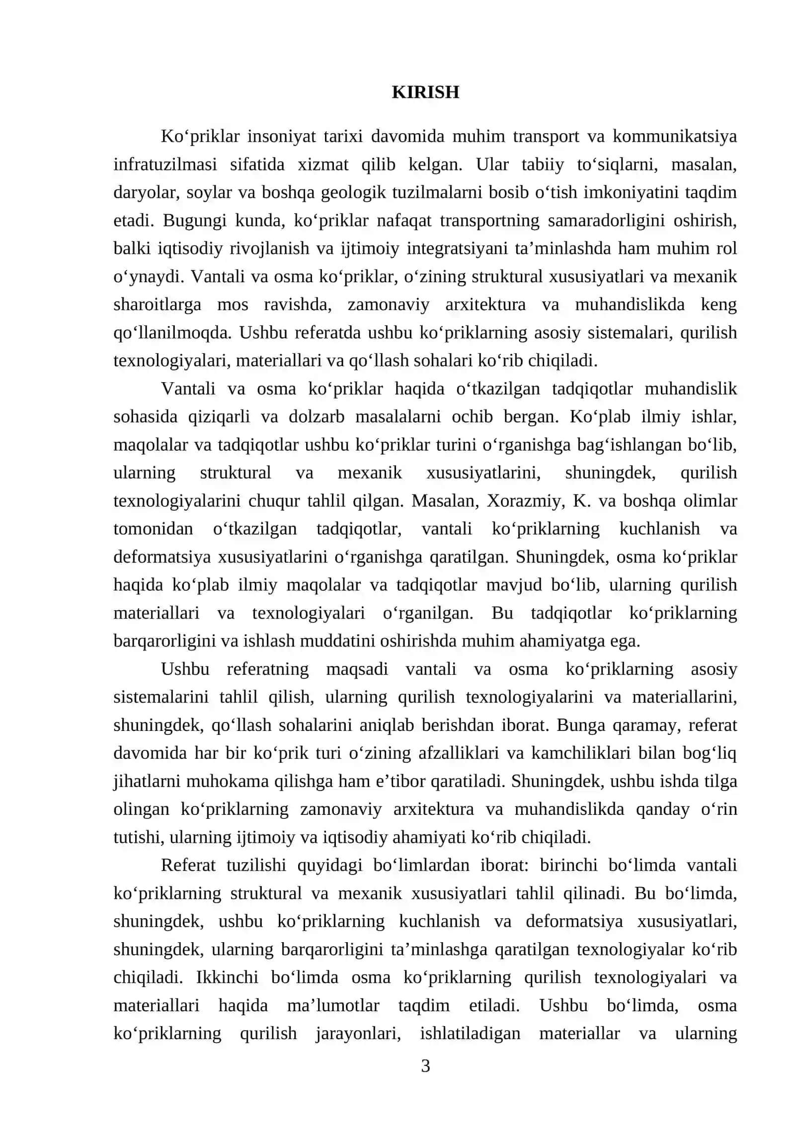 Vantali va osma ko‘priklarning asosiy sistemalari va qo‘llash sohalari 3