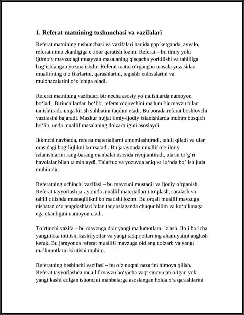 REFERAT MATNI VA UNING TUZILISHI 3