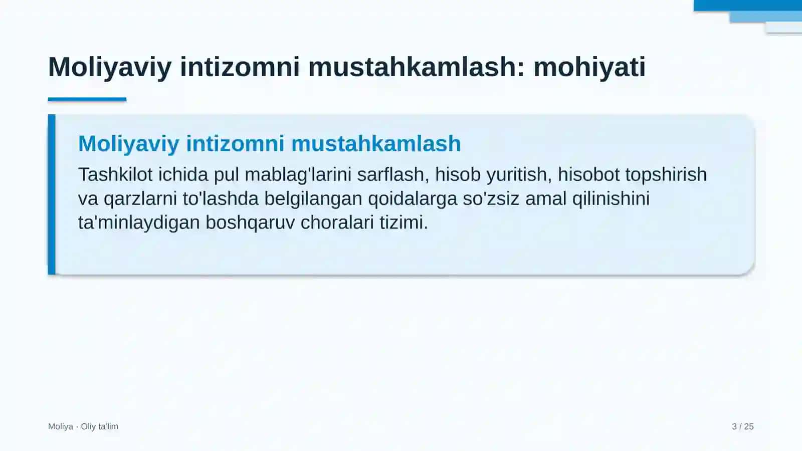 tosh shag'al karyerlarida moliyaviy intizomni mustahkamlash 6167 3