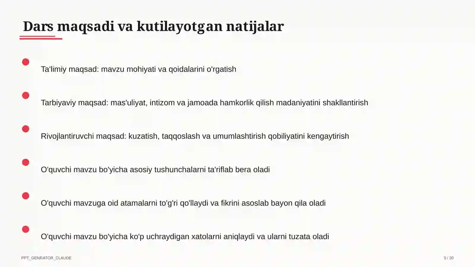 Aylana va doira: vatar, urinma, markaziy burchak (8-sinf) 3