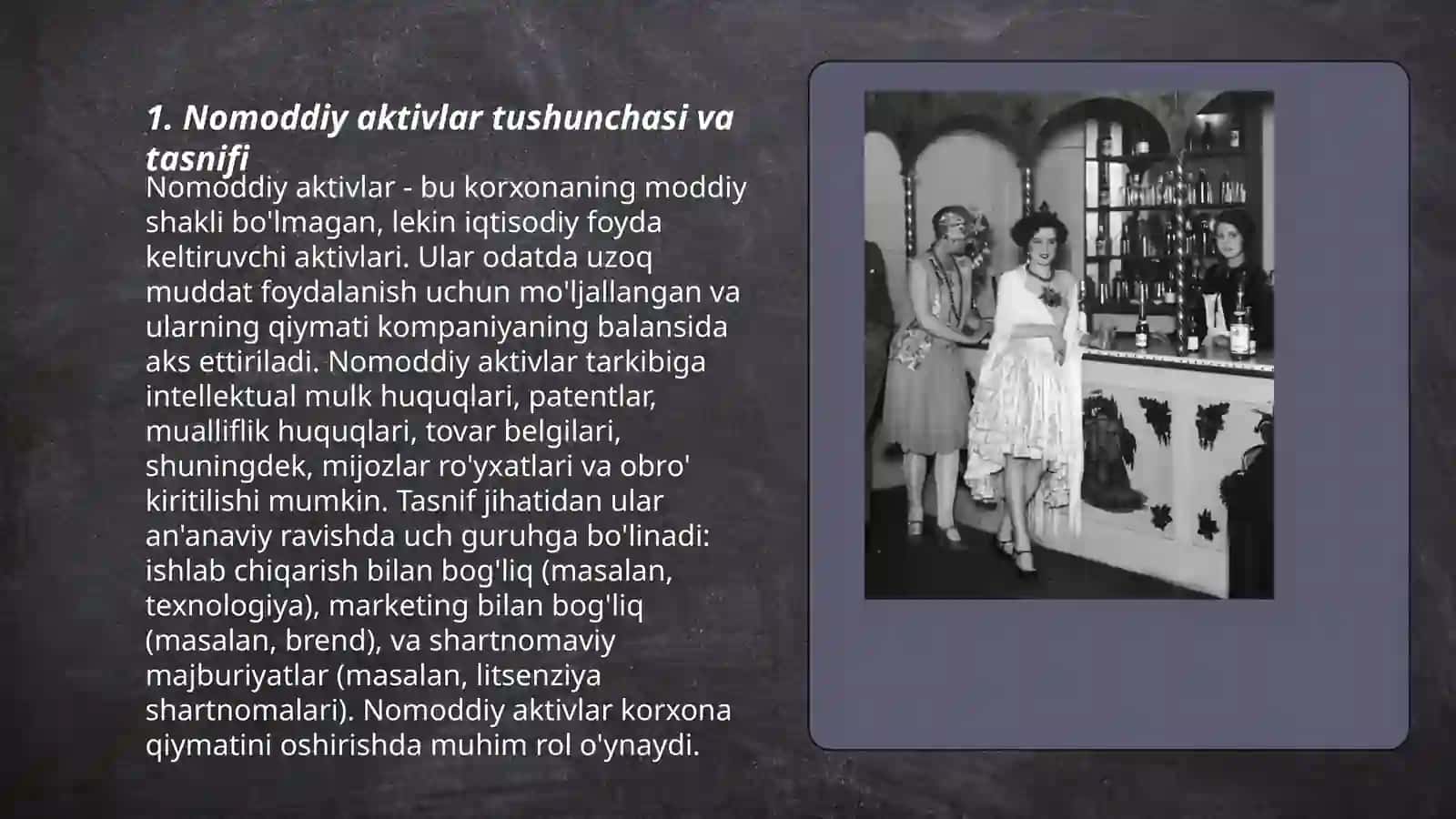 Nomoddiy aktivlar 3