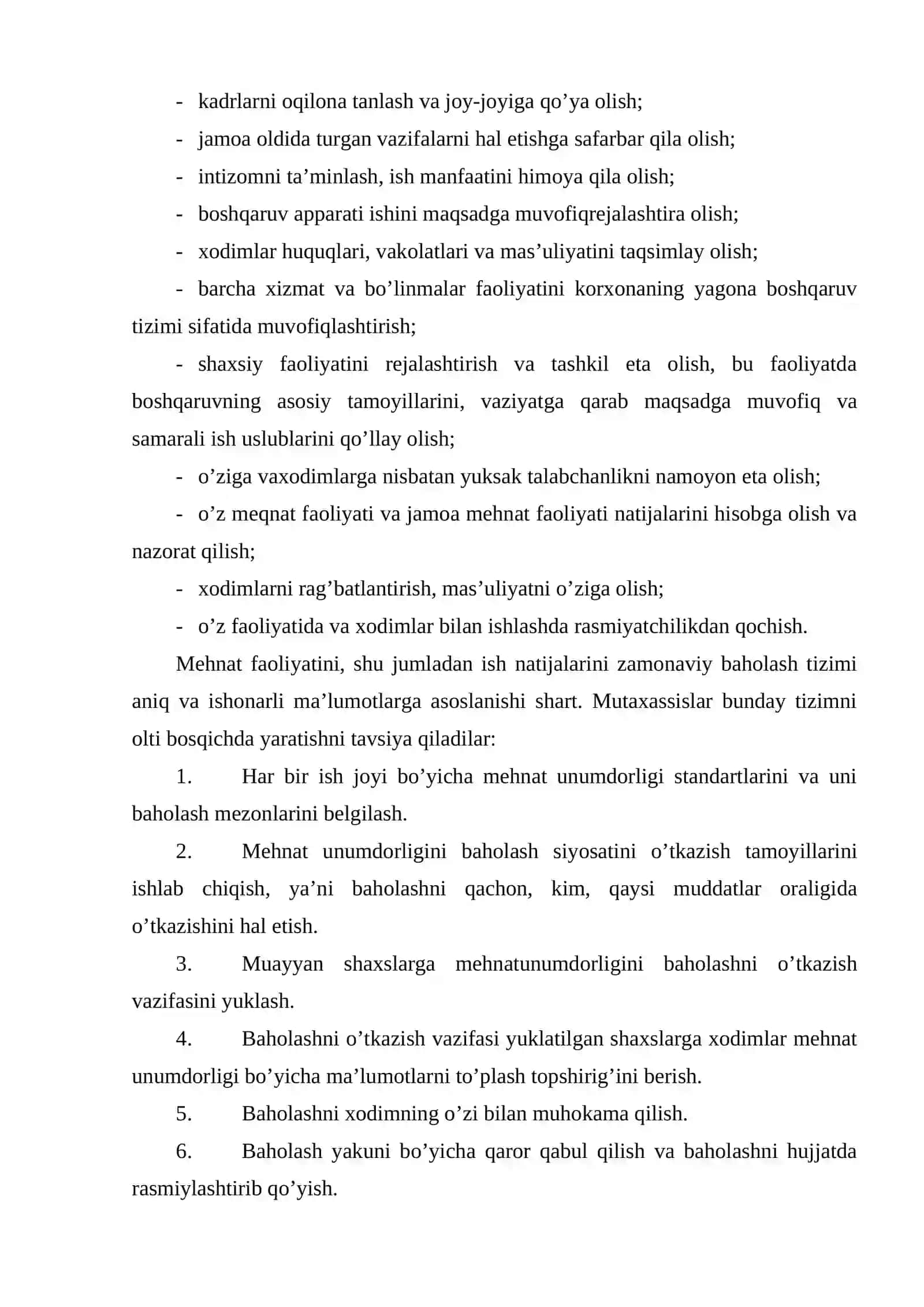 Personal faoliyatini baholashning zamonaviy uslublari 3