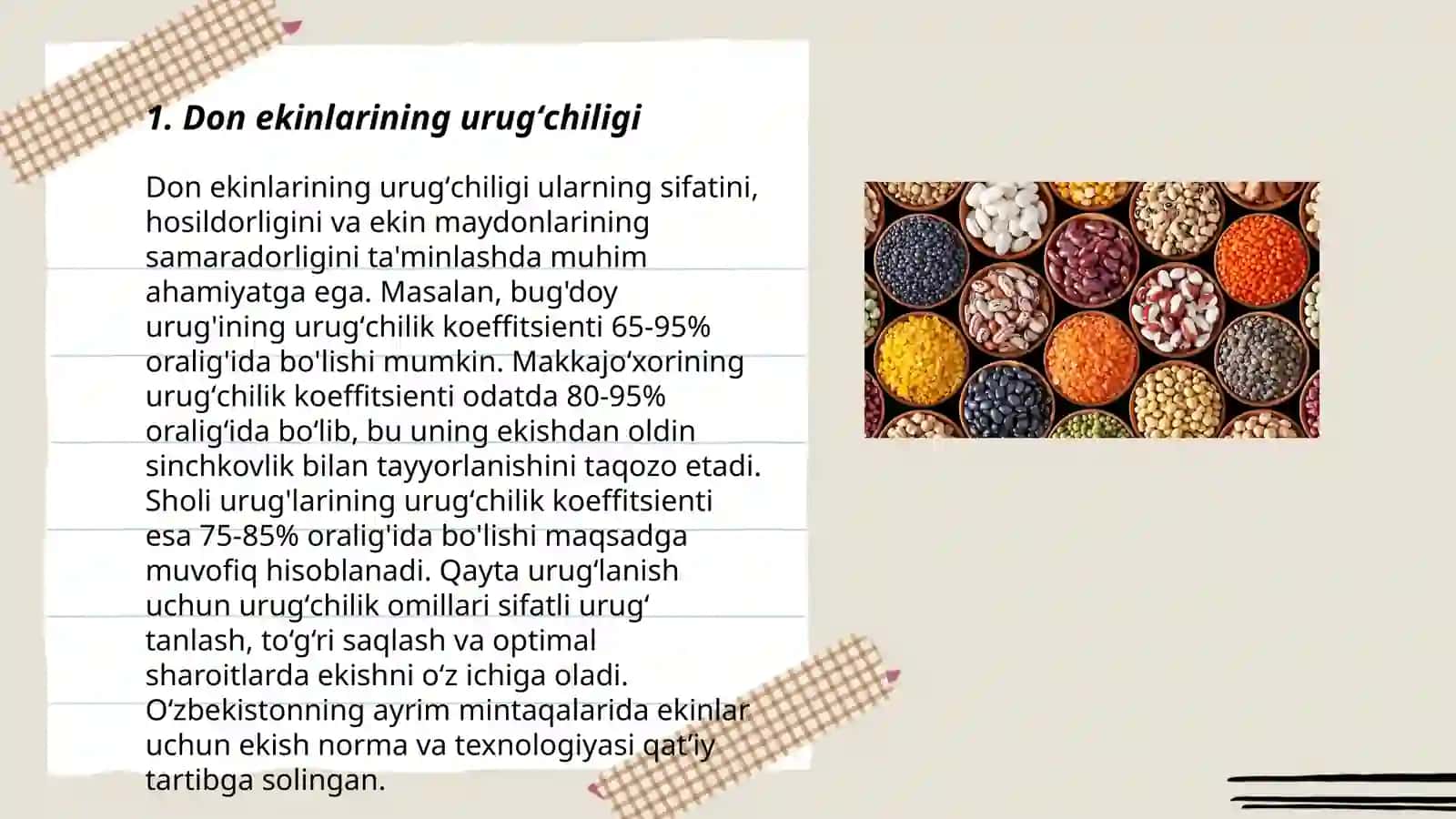Don dukkakli va moyli ekinlar urugʻchiligi va urugshunosligi 3