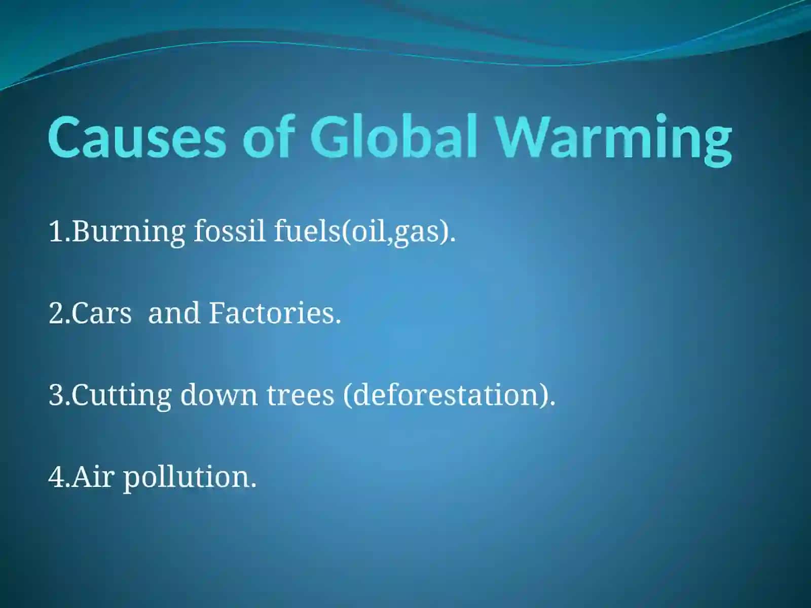 Global warming and ozone layer depletion 3